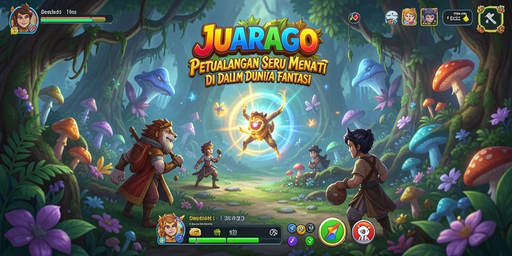 Tampilan menakjubkan dari gameplay JUARAGO yang penuh petualangan.