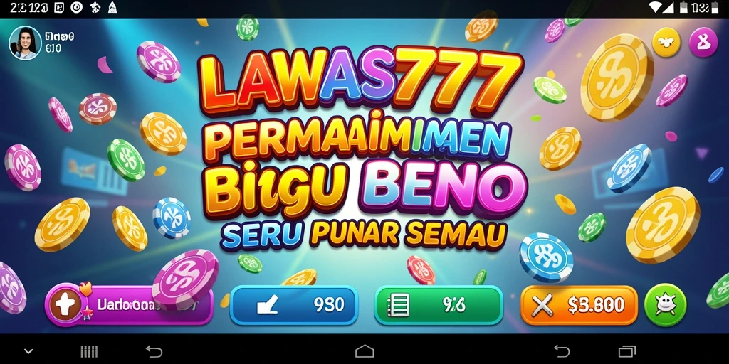 Tampilan gameplay menarik dari game Bingo LAWAS777.